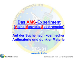 Das AMS-Experiment