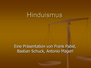 Präsentation Hinduismus
