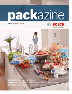 Food - Bosch Packaging Technology