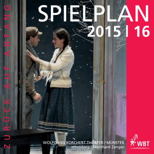 spielplan - Wolfgang Borchert Theater