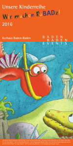 Kinderveranstaltungs-Broschüre 2016 - Baden