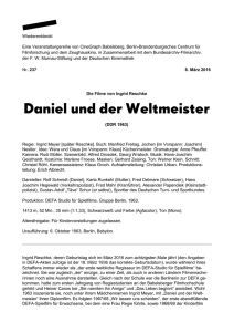Wiederentdeckt Beiblatt DANIEL UND DER WELTMEISTER korr..d…