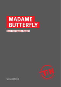 MADAME BUTTERFLY - Theater für Niedersachsen