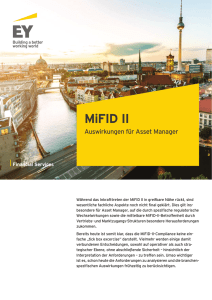 MiFID II für Asset Manager
