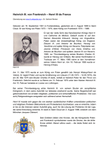 Heinrich III. von Frankreich – Henri III de France