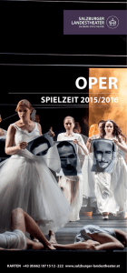 spielzeit 2015/2016 - Salzburger Landestheater