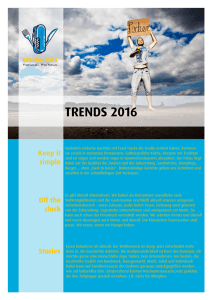 trends 2016 - Special Cuts
