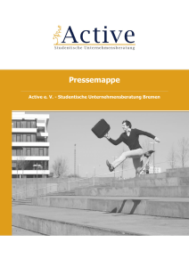 Pressemappe - Active Bremen