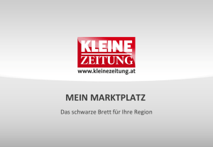 mein marktplatz - Kleine Zeitung