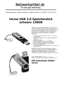 PDF Datenblatt 35065I - Hersteller: InLine bei netzwerkartikel.de