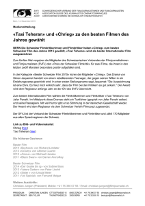 PDF Medienmitteilung - schweizerischer verband der