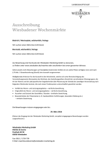 Ausschreibung Wiesbadener Wochenmärkte (PDF | 133,02 KB)