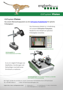 Broschüre iCATsystem Vision