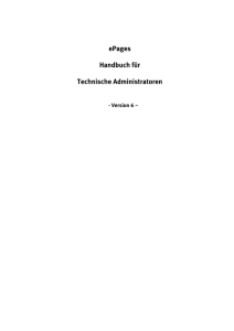 Handbuch für Technische Administratoren