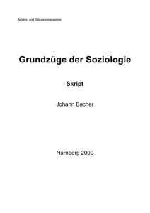 Theorie des prosozialen Verhaltens von Bacher (2000)