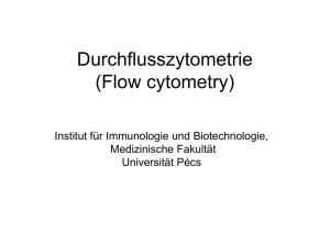 Durchflusszytometrie (Flow cytometry)