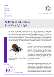 SERION ELISA classic FSME Virus IgG / IgM