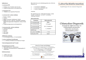 Chlamydien-Serologie - MVZ Labor Dr. Fenner und Kollegen