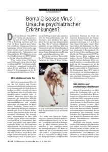 Borna-Disease-Virus - Deutsches Ärzteblatt