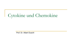 Cytokine und Chemokine