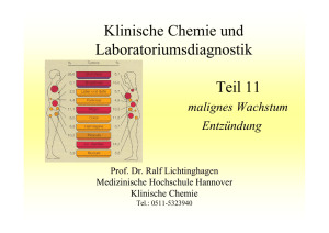Klinische Chemie und Laboratoriumsdiagnostik Teil 11