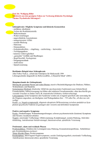 script psychot I - Klinische Psychologie Mainz