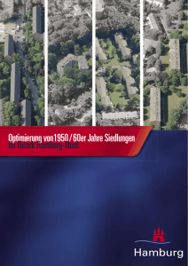 Optimierung von1950/60er Jahre Siedlungen im Bezirk Hamburg