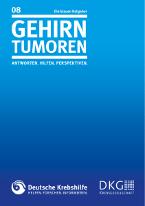 Gehirntumoren - Deutsche Krebshilfe