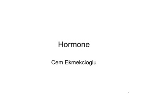 Physiologie der Hormone