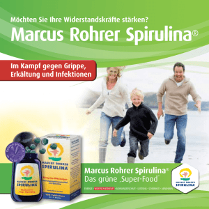Marcus Rohrer Spirulina®