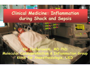 Clinical Medicine: Inflammation during Shock and Sepsis