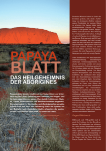 Papayablatt – das Heilgeheimnis der Aborigines