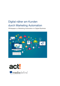 Marketing Automation im Digital Business - CRM