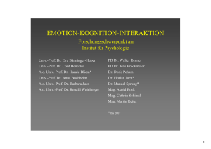 EMOTION-KOGNITION