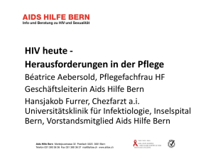 HIV positive and sexually traumatized migrants in Switzerland