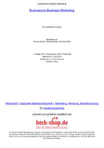 Business-to-Business-Marketing - ReadingSample - beck