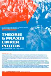 theorie & praxis linker politik