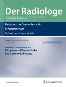 Radiologe 2011 - Universitätsklinikum des Saarlandes