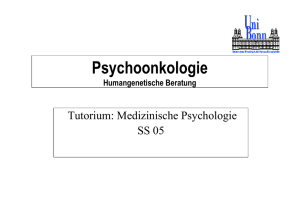 Psychoonkologie, P. Beyer