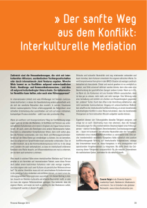 Interkulturelle Mediation