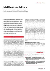 Infektionen und Urtikaria - Rosenfluh Publikationen AG