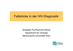 Fallstricke in der HIV-Diagnostik