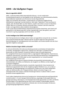 ADHS – die häufigsten Fragen - Soziale Initiative Salzburg