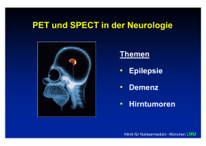 PET und SPECT in der Neurologie