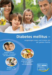 Diabetes - Nestlé Österreich