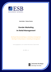 Gender Marketing im Retail Management