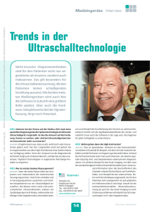 Trends in der Ultraschalltechnologie