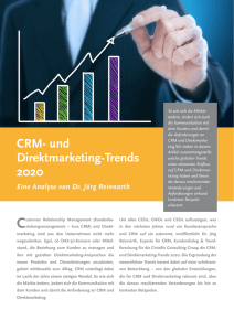 CRM- und Direktmarketing-Trends 2020
