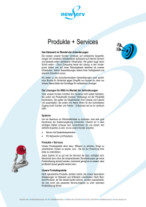 Systeme, Services & Produkte