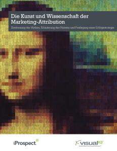 Die Kunst und Wissenschaft der Marketing-Attribution